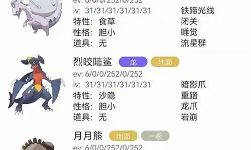 宝可梦信仰阵容搭配插图