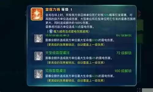 剑与家园召唤类技能插图