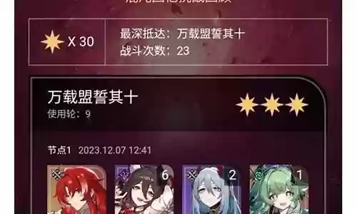 萌新深渊阵容插图