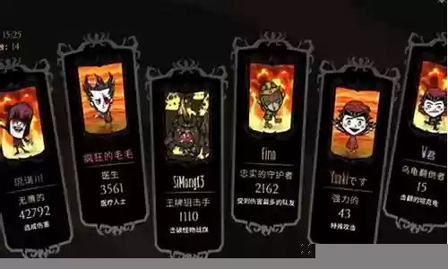 饥荒速通阵容插图