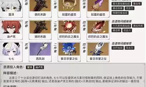 元素附魔阵容搭配推荐插图