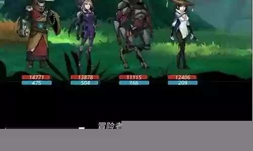 冒险者之森 阵容插图
