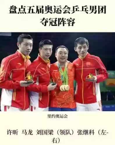 奥运阵容乒乓插图