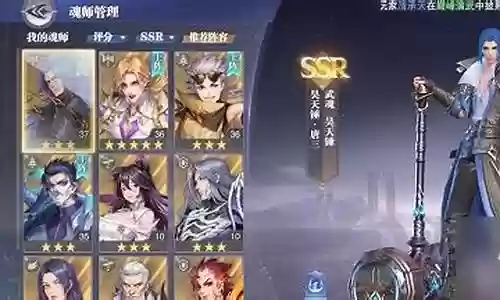 唐三跟唐昊阵容搭配插图