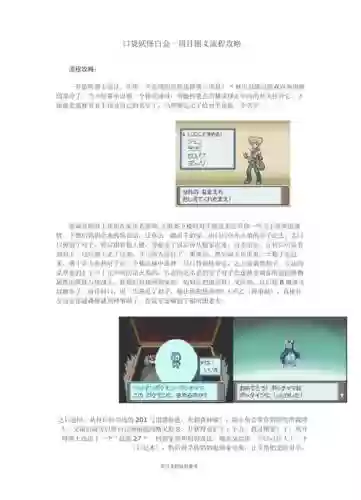 口袋迷白金攻略插图