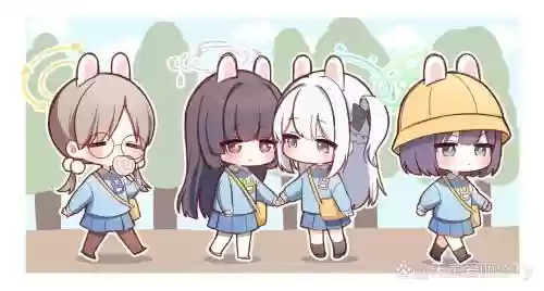 白兔子阵容插图