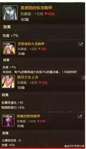地下城冰强装备选择_1插图