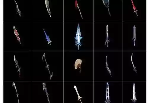热血传奇道武器大全