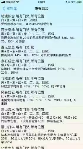 梦幻西游大唐官府打什么符石插图