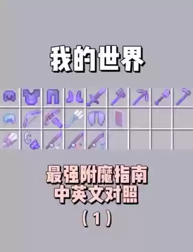 我的世界新手装备怎么调插图