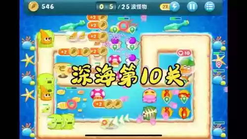 保卫萝卜深海36攻略图插图