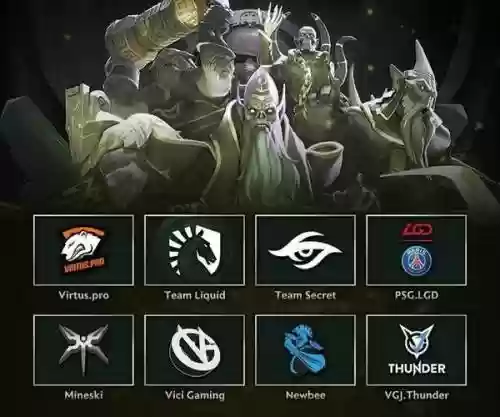 dota历年阵容插图