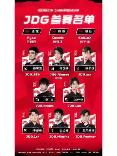 jdg阵容2018插图