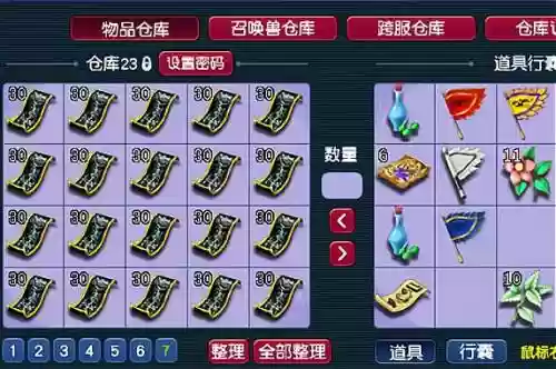 梦幻西游转区可以带的物品数量插图1