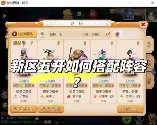 新区攻略阵容插图