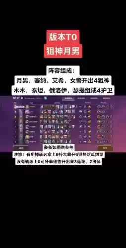 公式最强阵容插图1