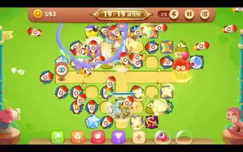 保卫萝卜3游乐园第40关攻略_1插图1