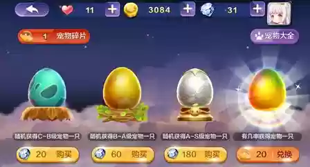 天天风之旅宠物装备碎片插图1
