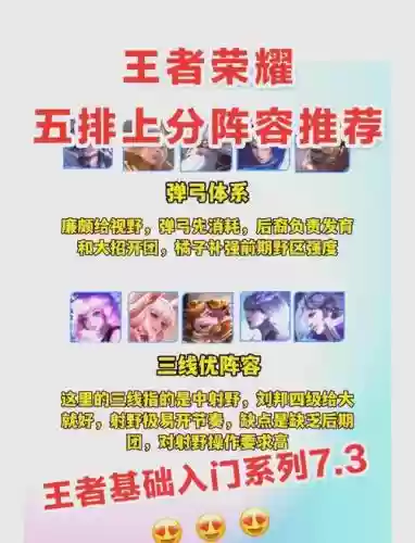 排位阵容搭配插图