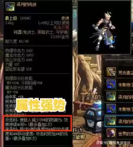dnfbuff等级装备插图1