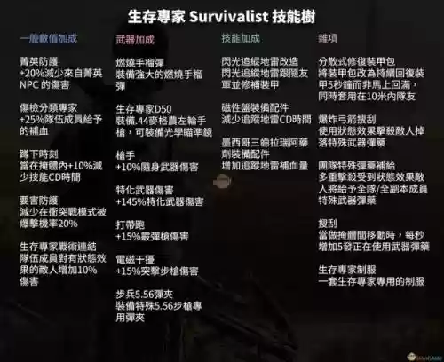 全境封锁技能模拟插图