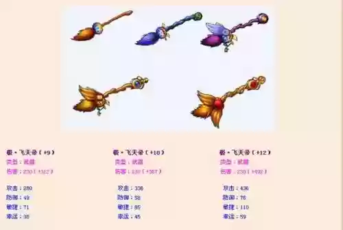 弹弹堂武器飞天扫把插图1