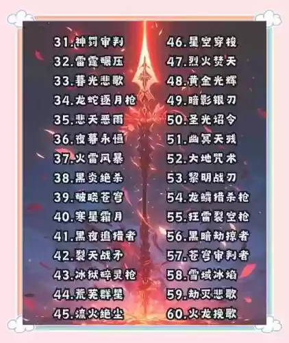 最酷的武器名称，超酷的武器插图