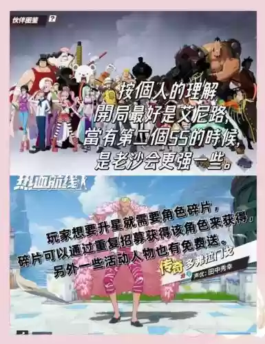 海贼王热血新手阵容搭配，海贼王热血怎么玩插图1