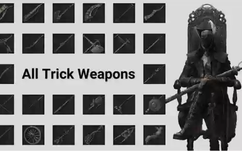 血源诅咒全武器外形，血源诅咒武器种类插图1