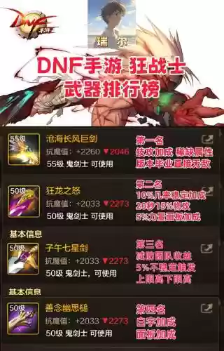 练级狂暴战武器战，狂暴战武器战哪个升级快插图