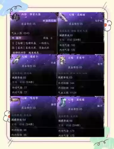 逆水寒ol装备攻略6，逆水寒装备图鉴插图