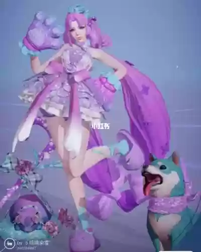 王者全紫色阵容搭配，王者荣耀紫色系英雄插图