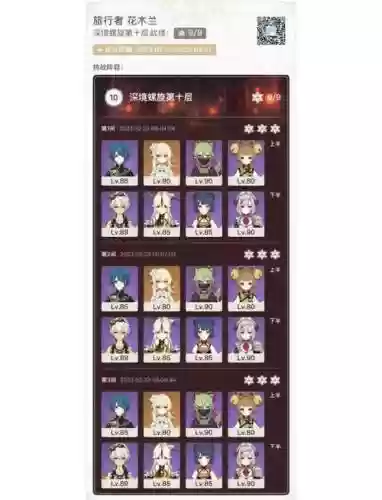 新深渊12层阵容搭配图，新深渊12层太难插图