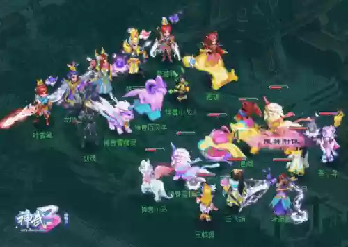 神武3魔王山装备，神武3魔王哪个角色好看插图