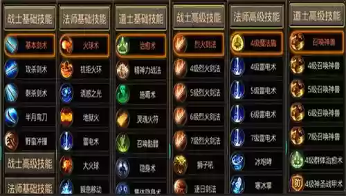 1.12法师技能编号，法师技能书插图